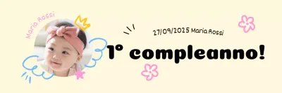 Regalo per la festa del bebè beige