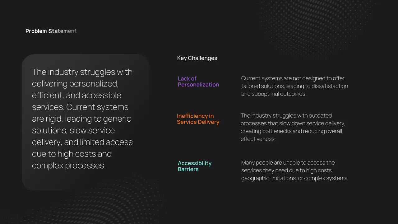 Black Modern Business Promotion Presentation