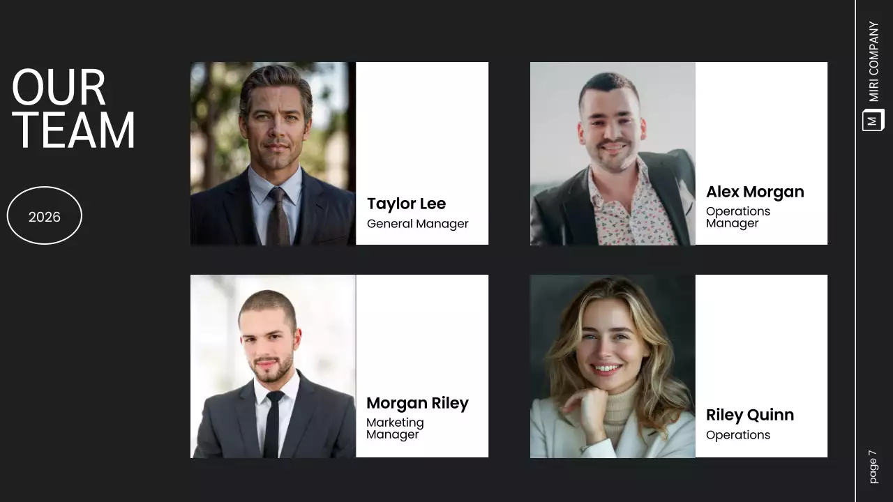 Presentasi Panduan Karyawan Modern Kulit Hitam