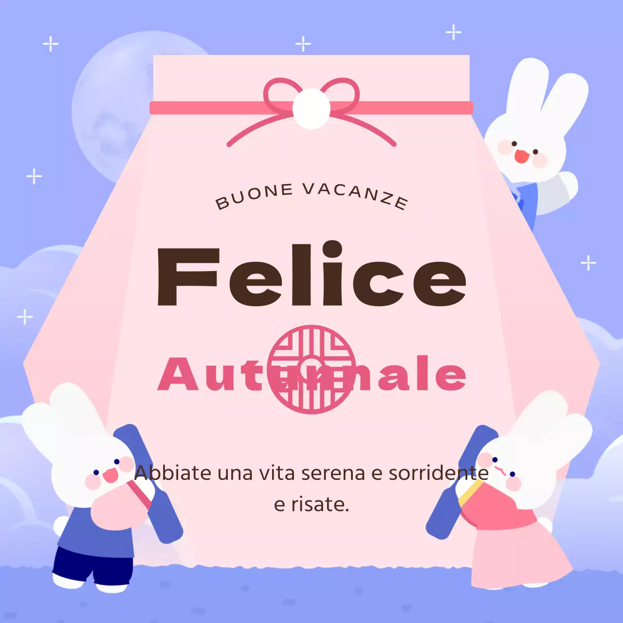 Festival Obon rosa accogliente