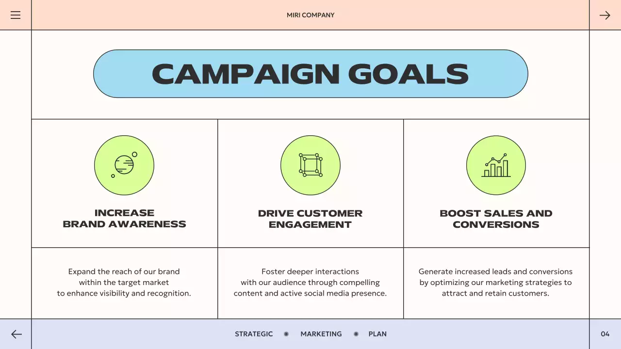 Orange Bold Marketing Plan Presentation