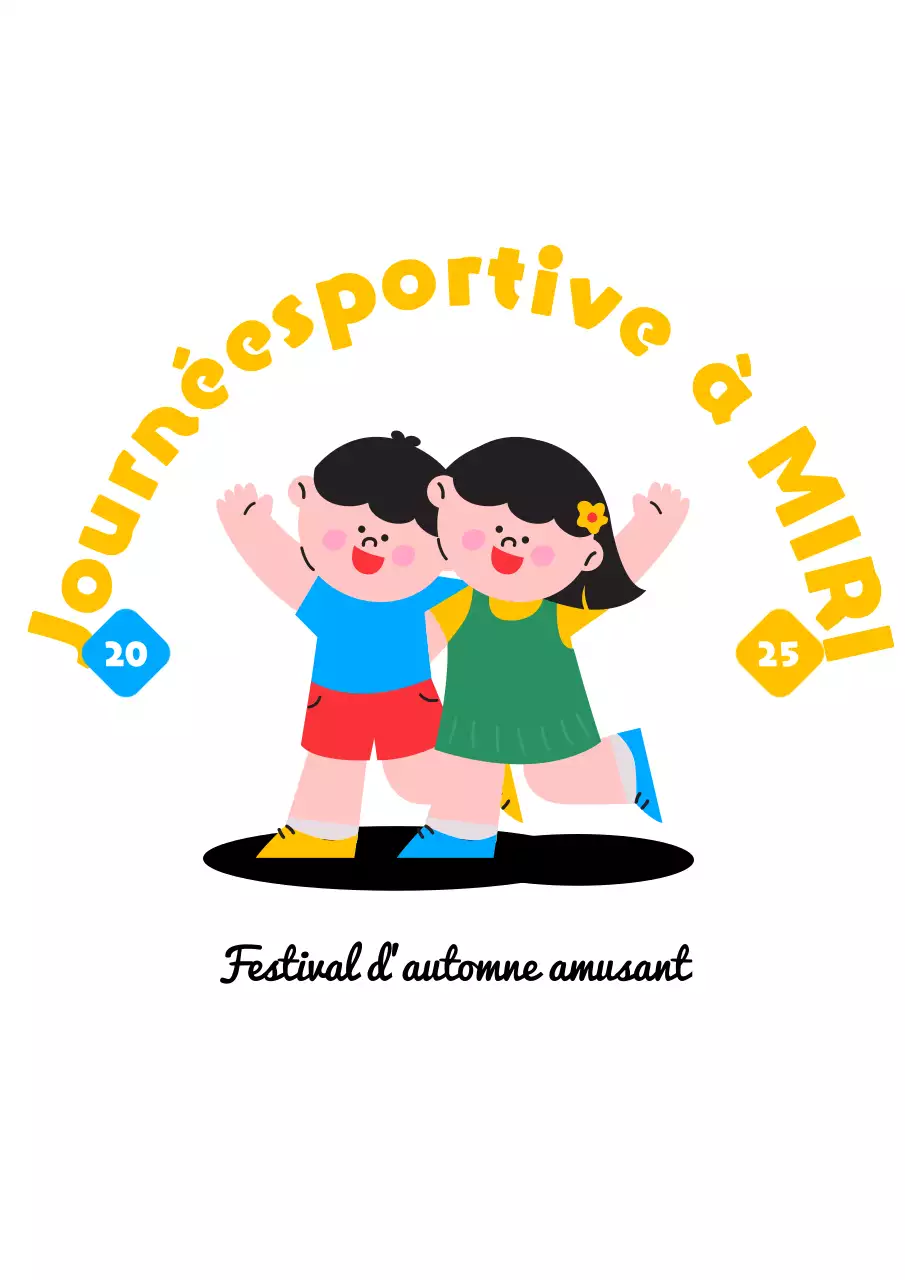 Jaune Mignon événements sportifs