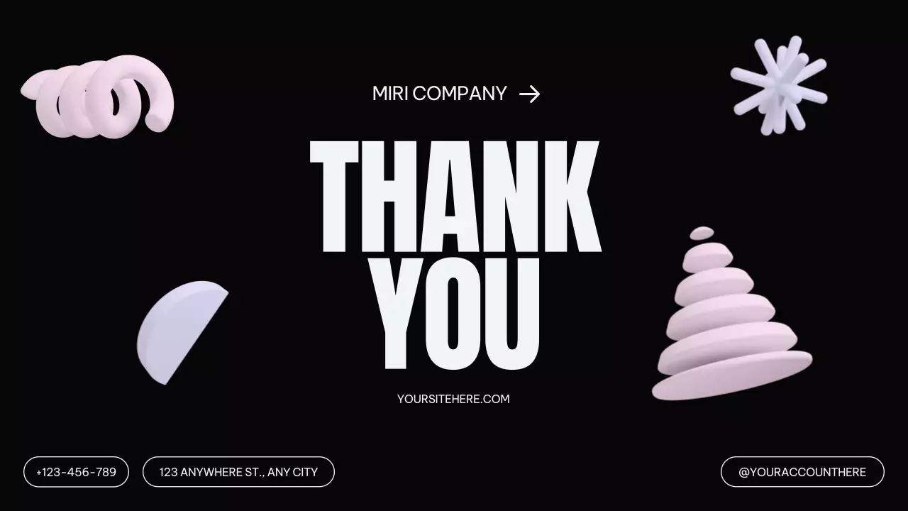 Black Modern Marketing Plan Presentation