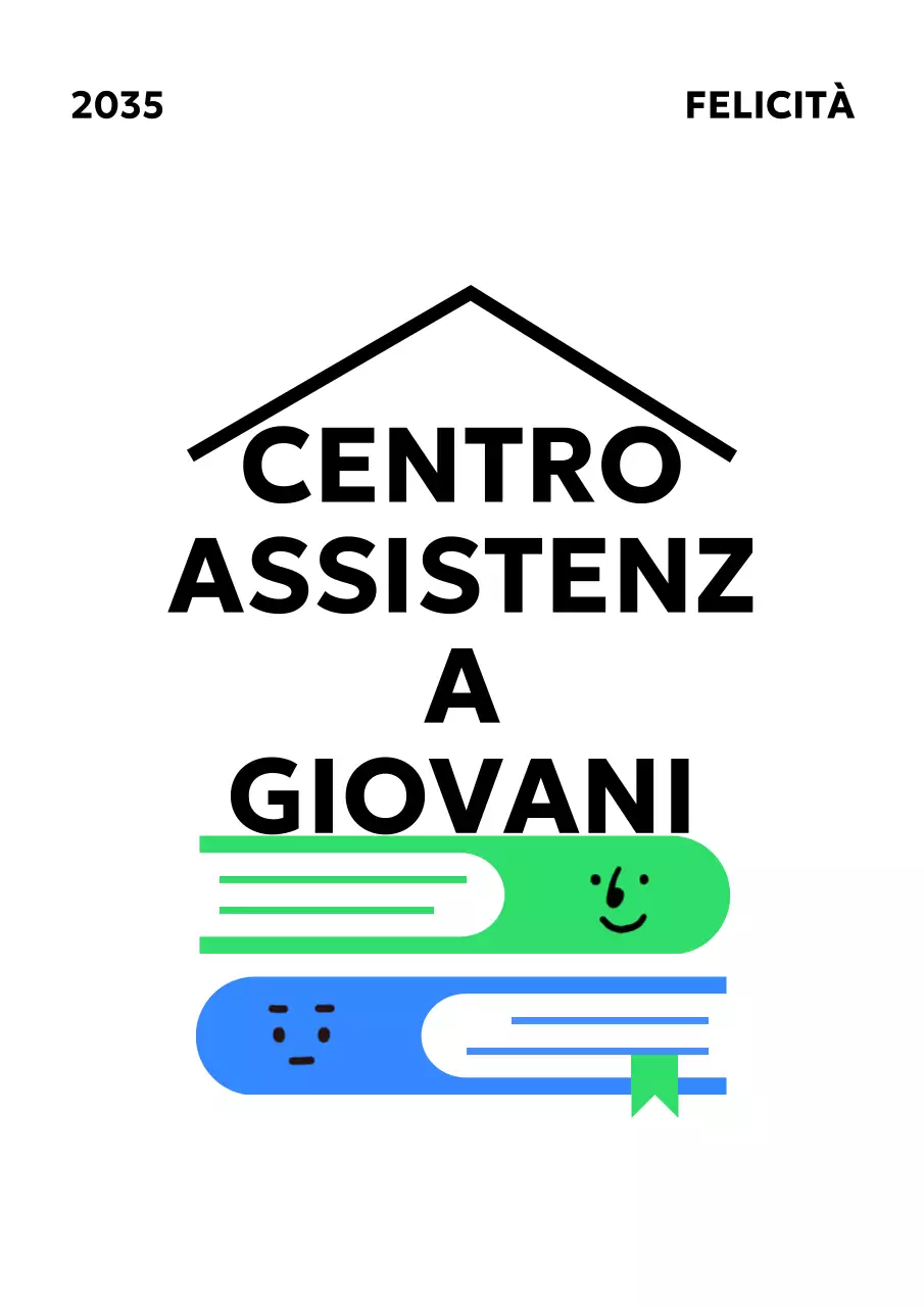 Un centro di assistenza ai giovani dall'atmosfera semplice