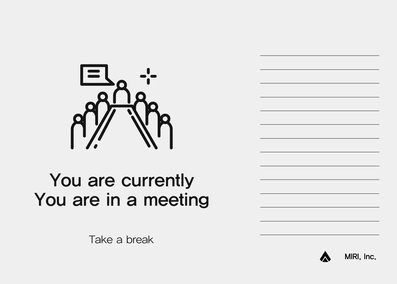 Kalender perusahaan sederhana berwarna abu-abu