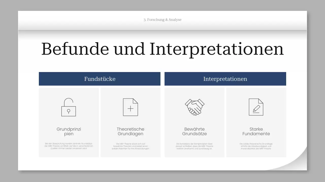 graues professionelles Projektdokument