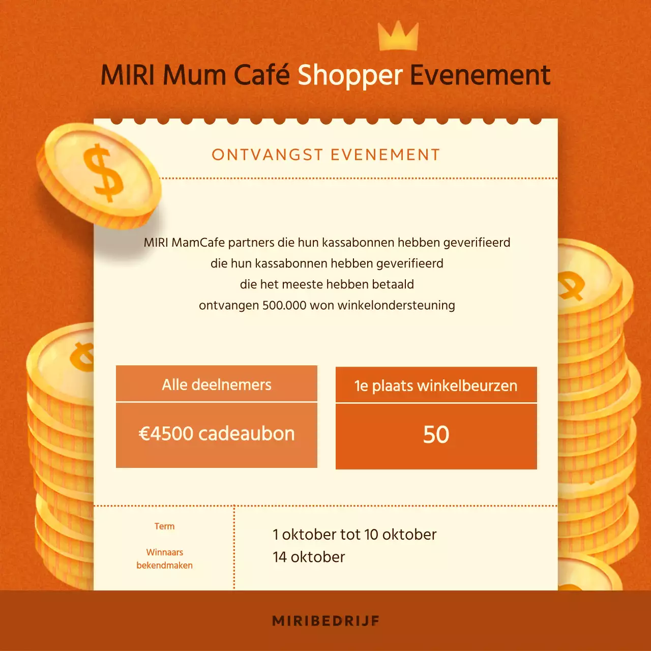 Een overzicht van herfstige promoties in oranje en bruin