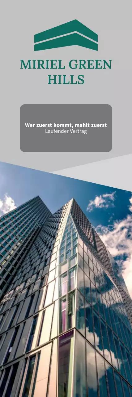 Wohnung zu verkaufen Banner in luxuriösen Bernstein Farbe