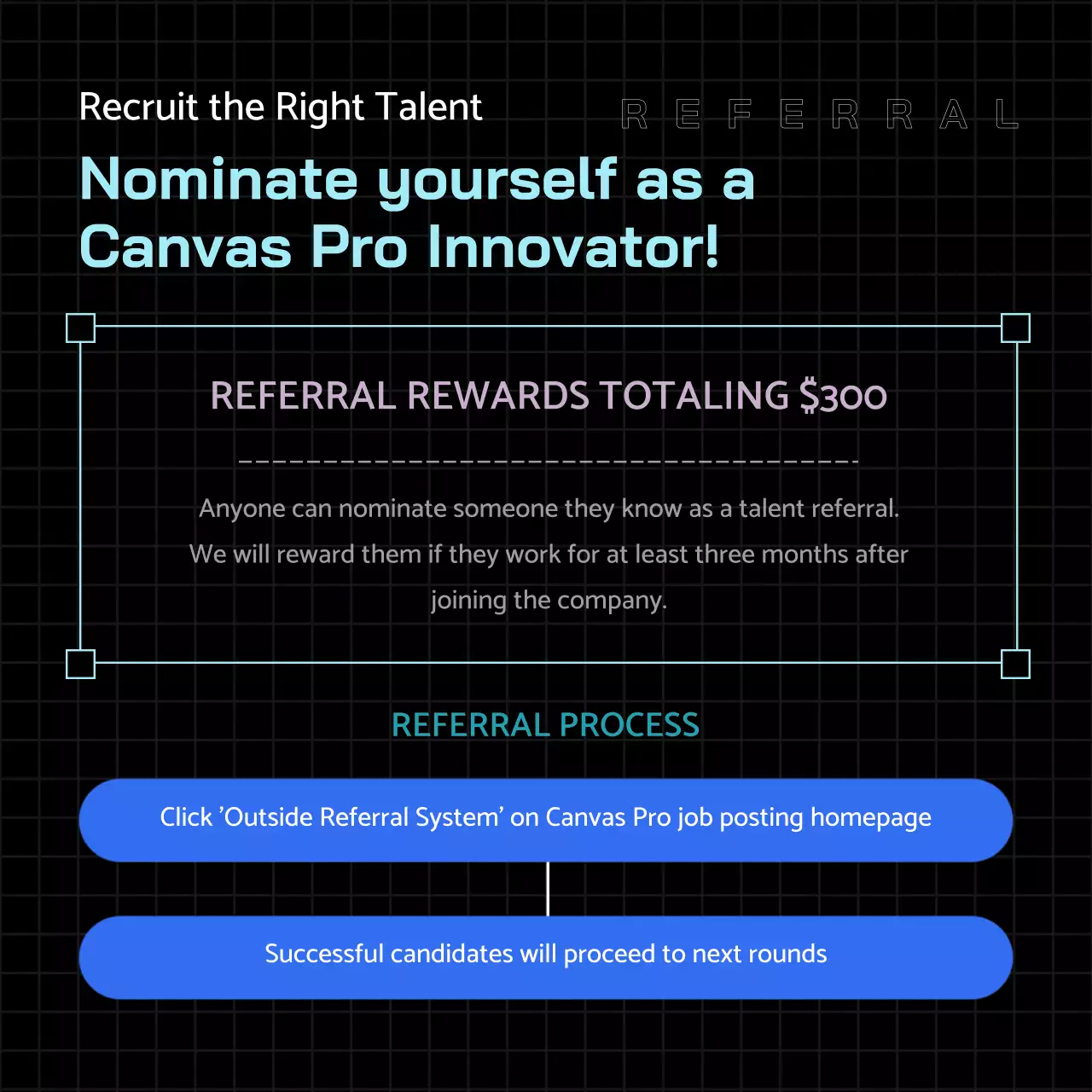 Black Modern Recruitment Advertisement Instagram Carousel