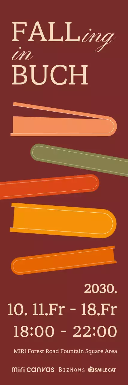 Maple Leaf Books Herbst Lesung Veranstaltung Banner