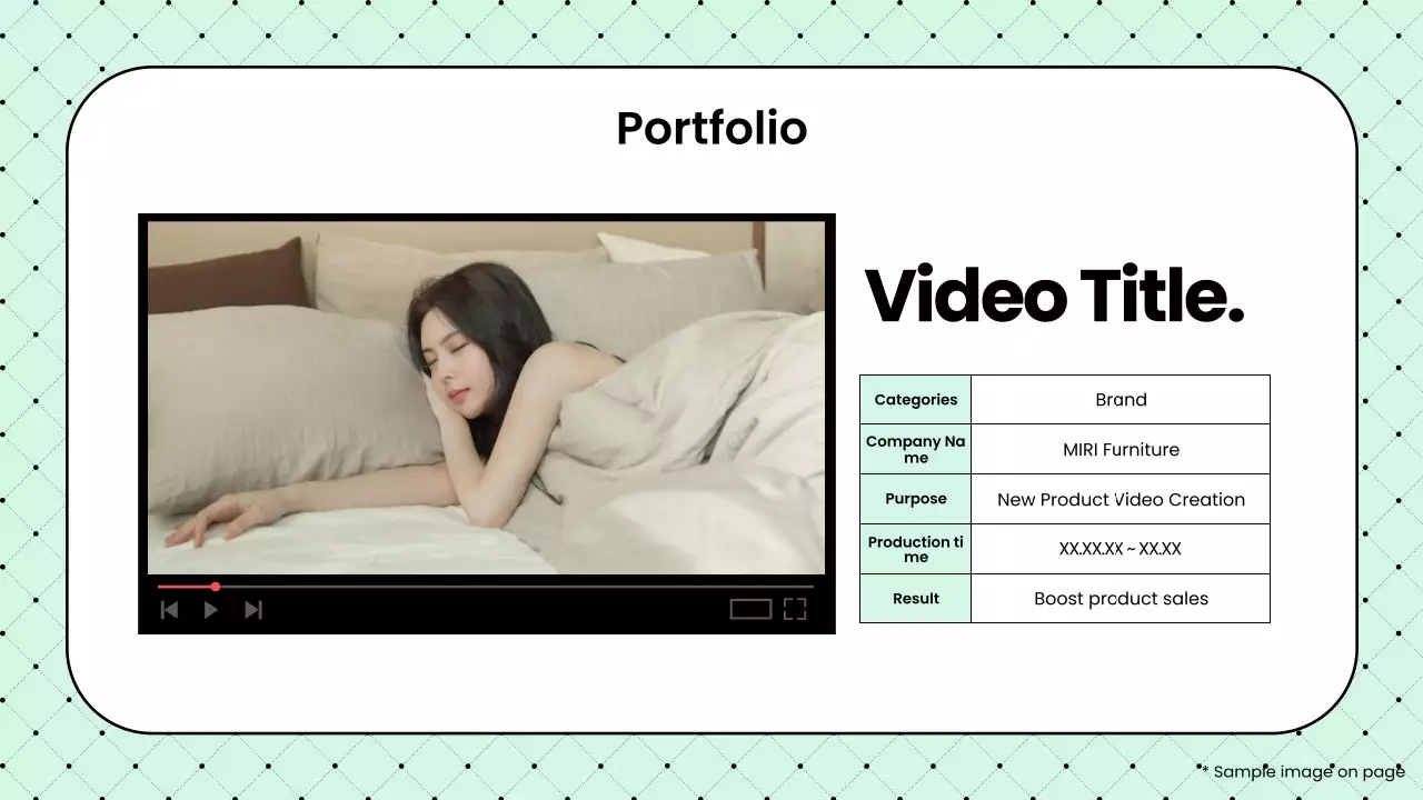 Mint Modern Video Promotion Presentation