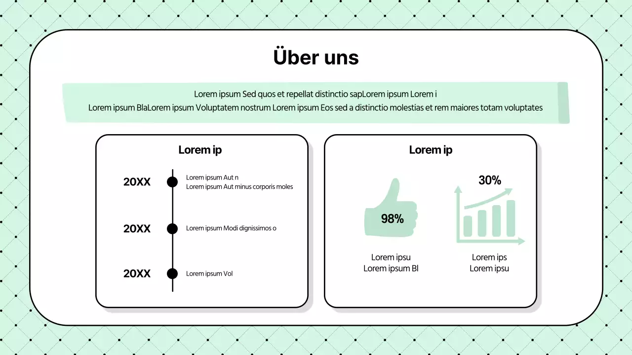 Einfaches, mintfarbenes Angebot einer Videoproduktionsfirma
