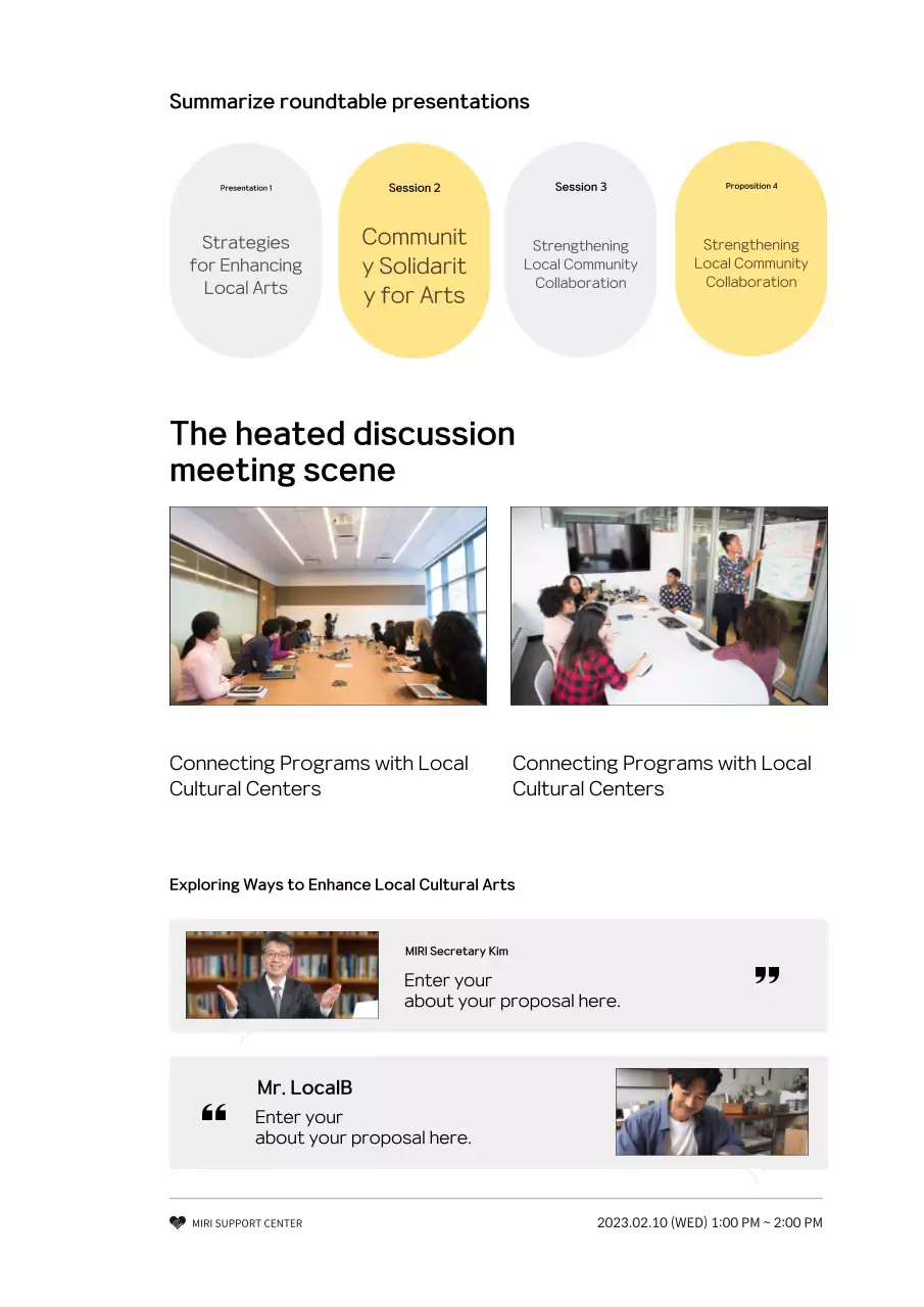 Menyampaikan informasi laporan sederhana berwarna kuning