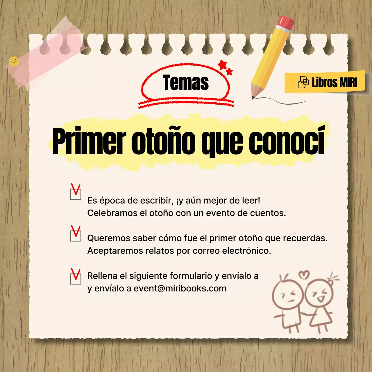 Convocatoria de relatos en beige y vintage