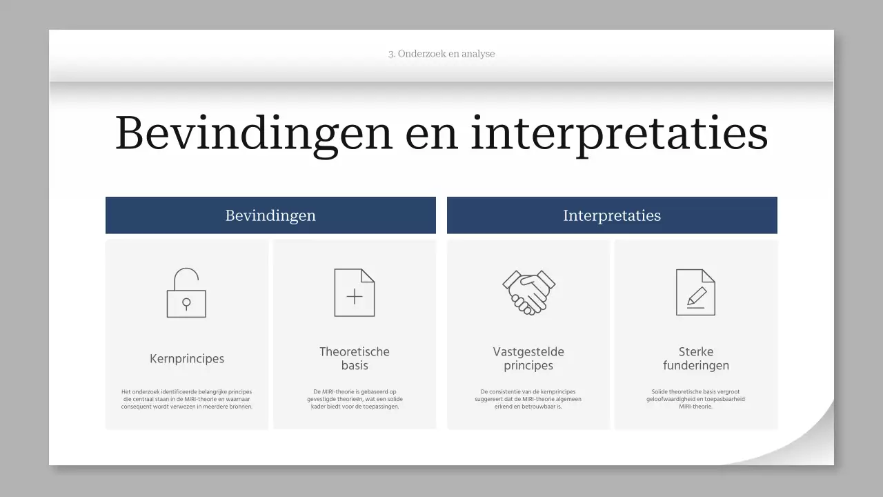 grijs professioneel projectdocument