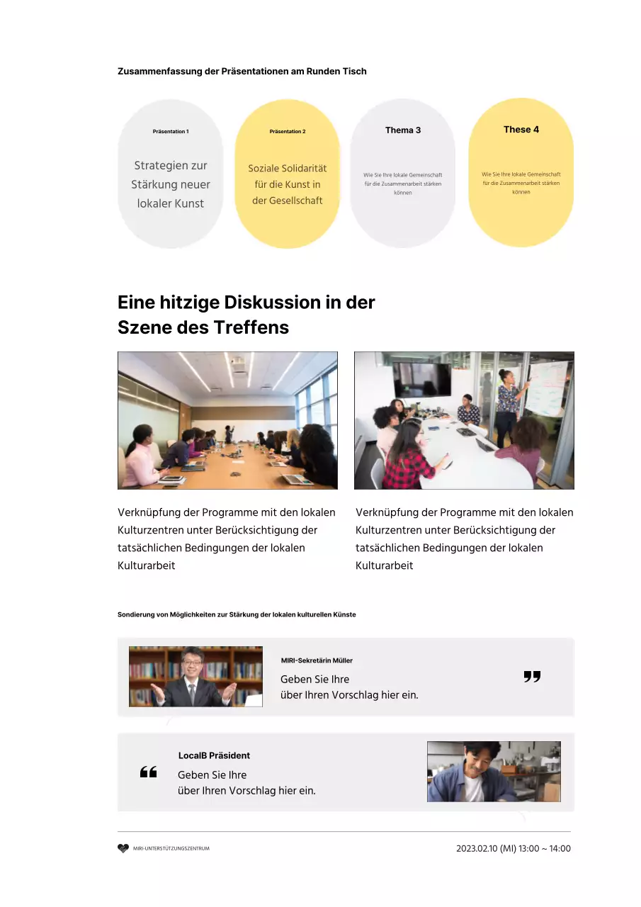 Lieferung von gelben einfachen Berichtsinformationen