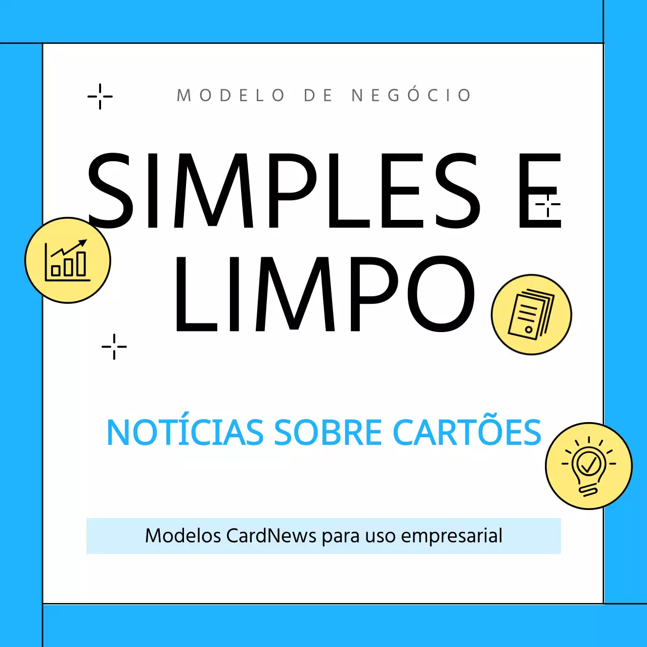 Promover o modelo limpo azul claro