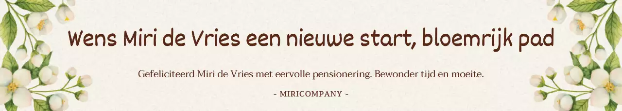 Beige elegante erebenoeming