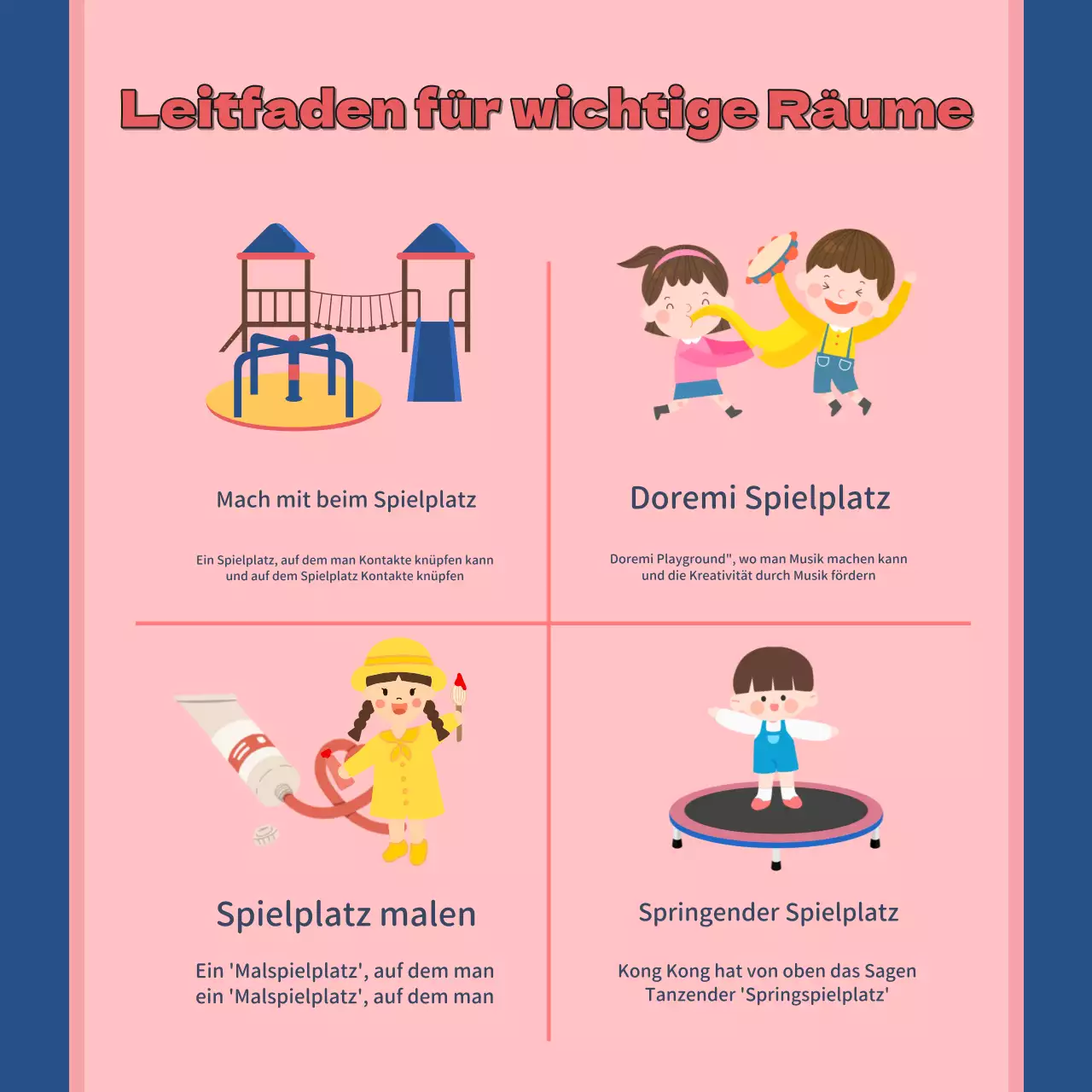 Förderung des gemütlichen Kindercafés von Blue