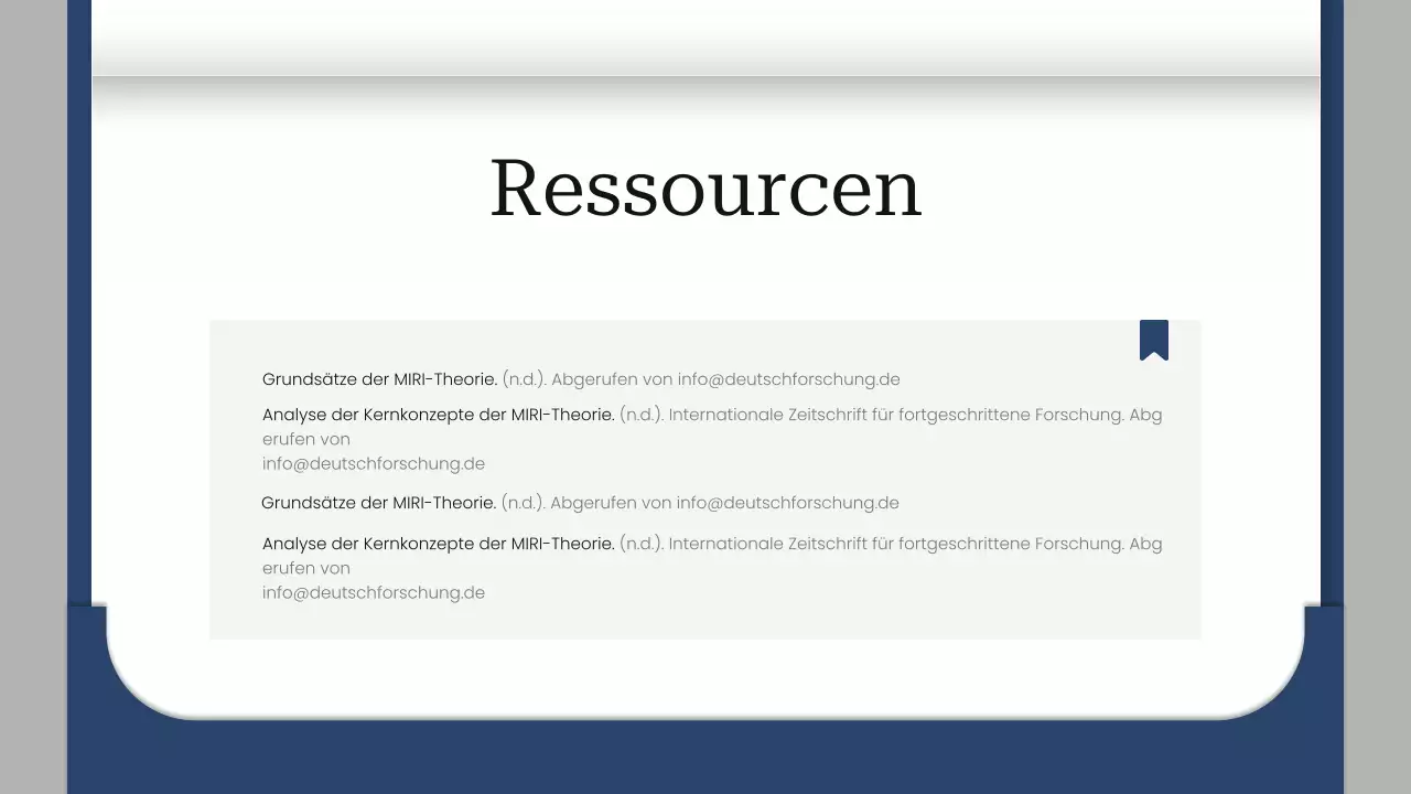 graues professionelles Projektdokument