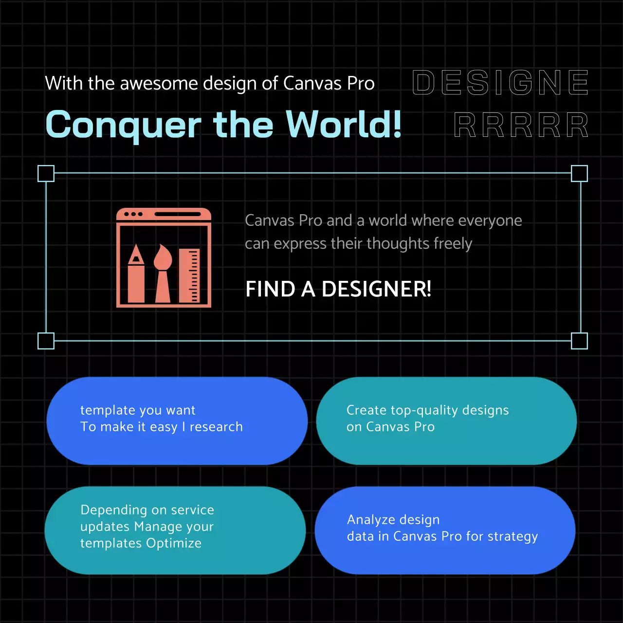 Black Modern Recruitment Advertisement Instagram Carousel