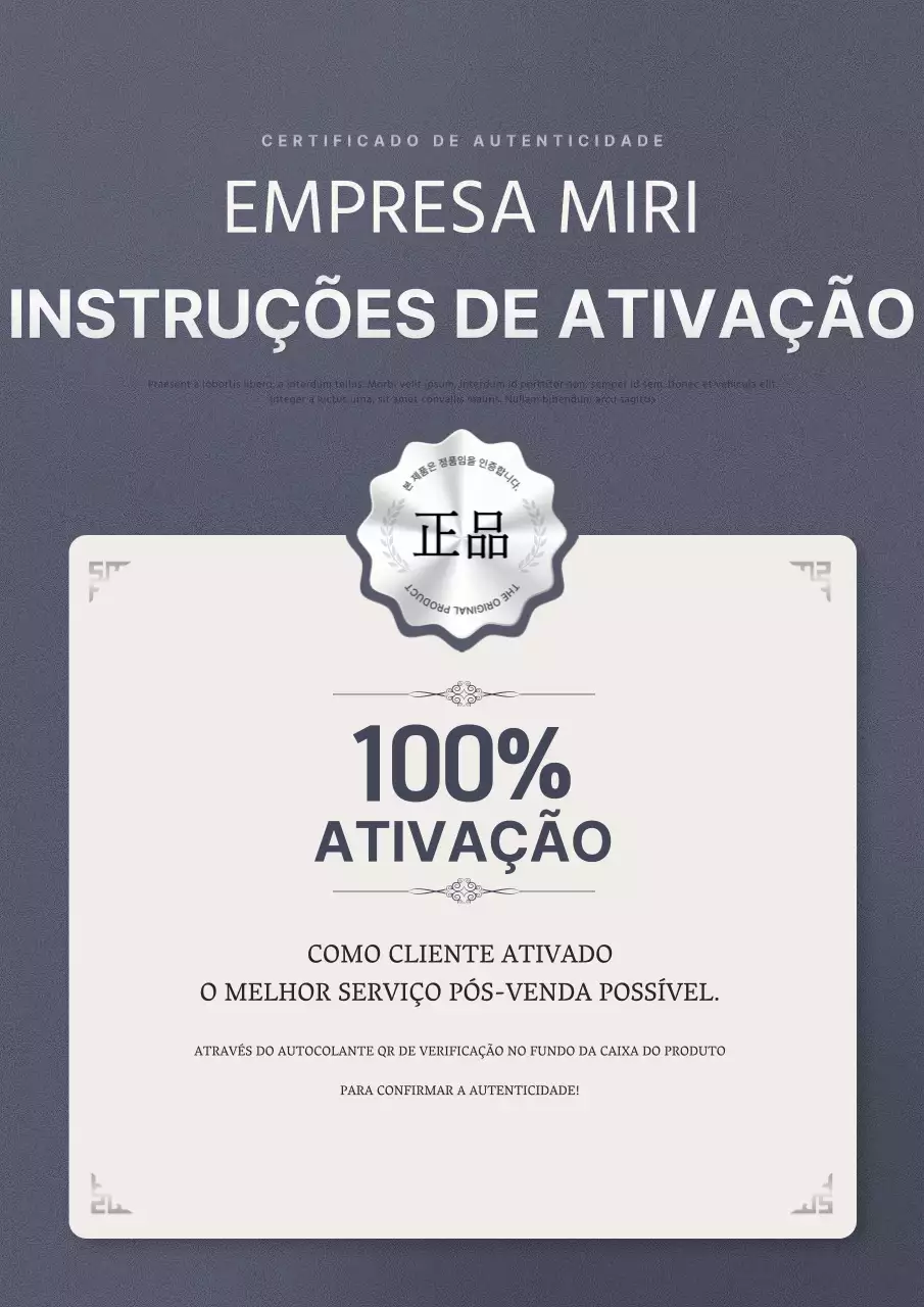Guia para a autenticação "grey clean
