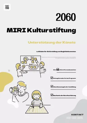 Grauer Leitfaden für saubere Kunst