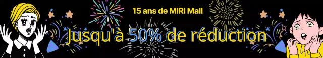 Annonce de soldes dans un centre commercial avec une touche de noir