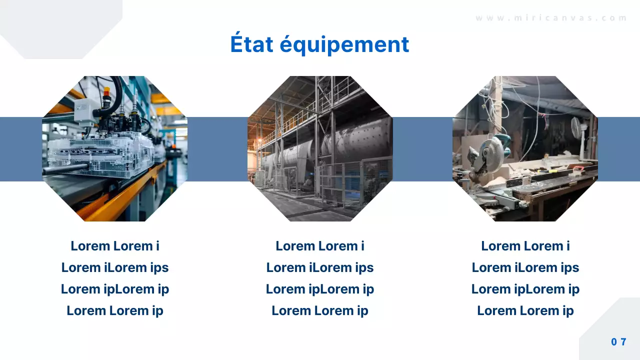 Promouvoir votre profil d'entreprise moderne et bleu