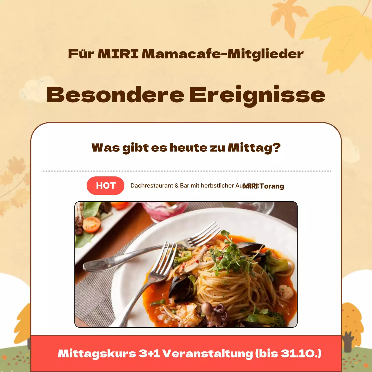 Beige Vintage Werbeführer