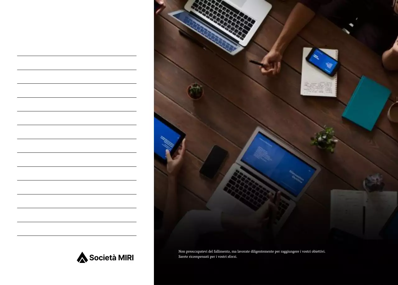 Un semplice calendario aziendale in grigio