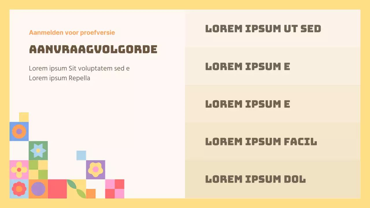 Gele en oranje gids voor traditionele culturele ervaringen