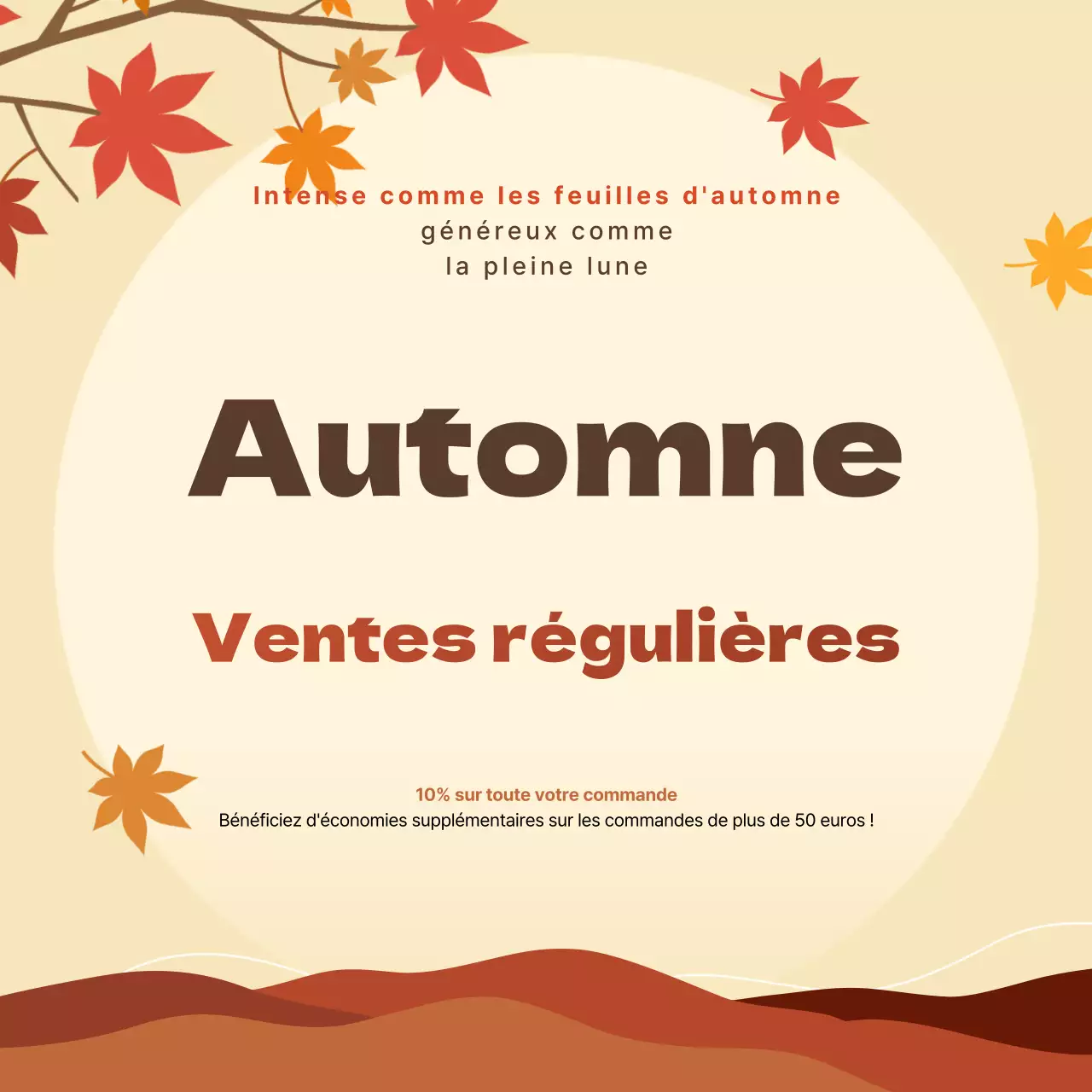 Promouvoir les publicités vintage orange