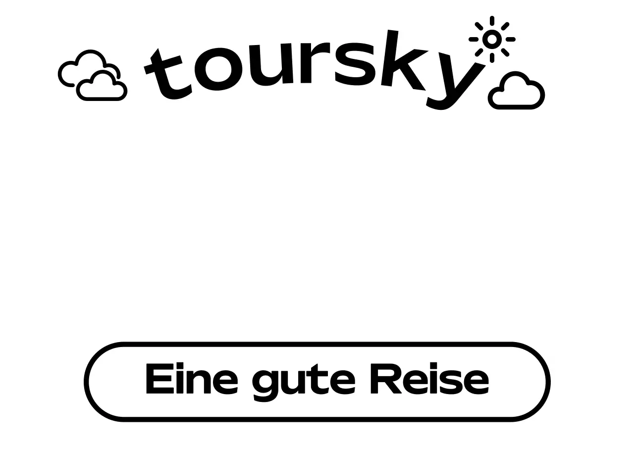 Schwarz Einfacher Reiseführer