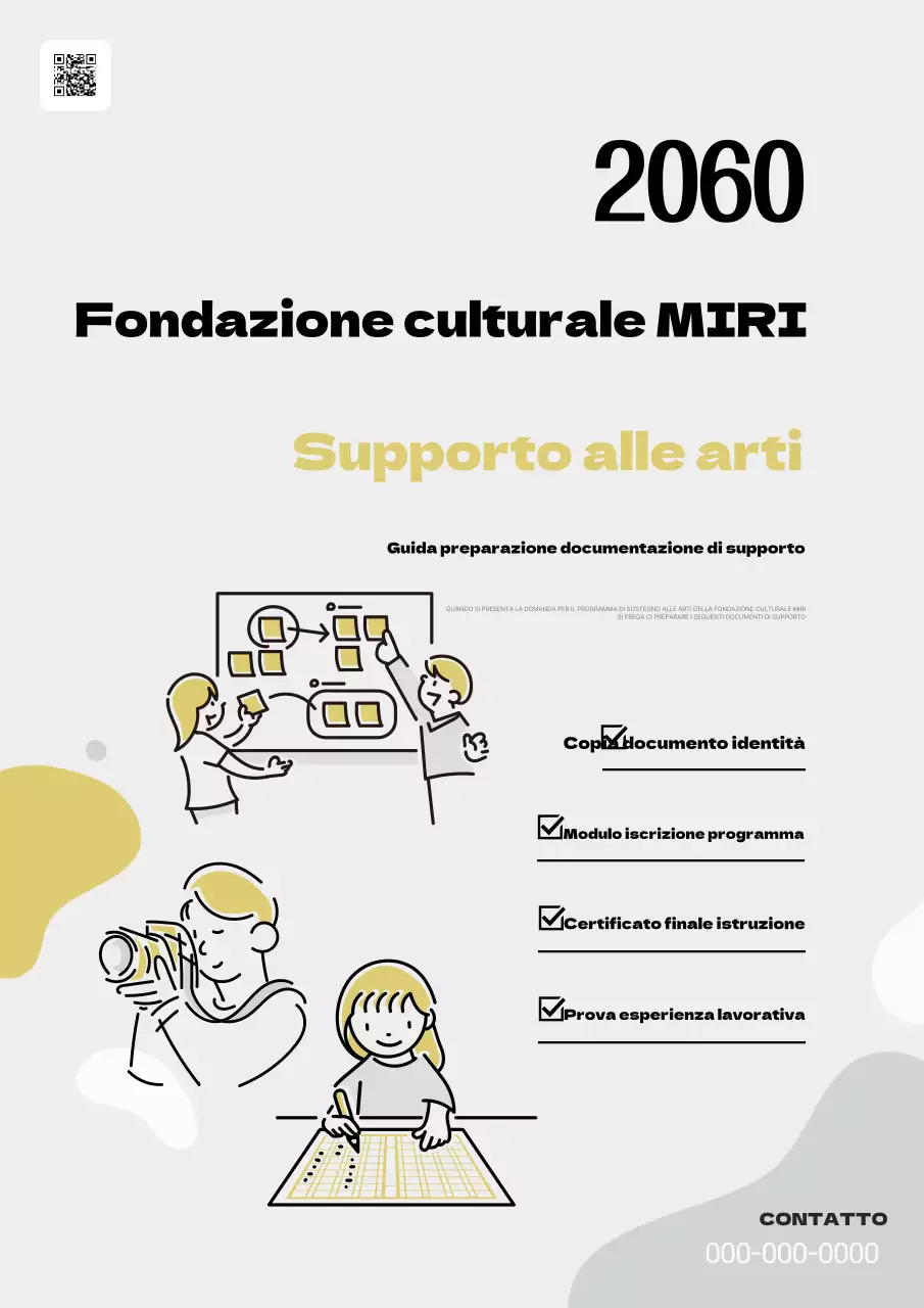 Guida di supporto all'arte pulita grigia
