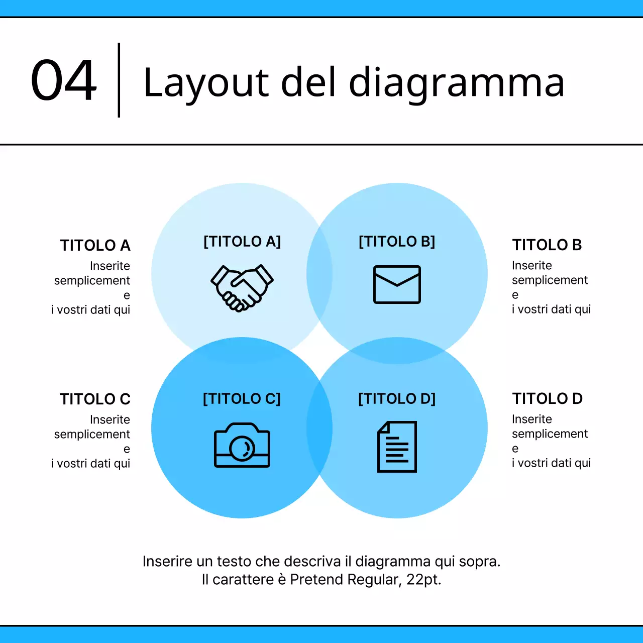 Promuovete il modello pulito di colore blu chiaro
