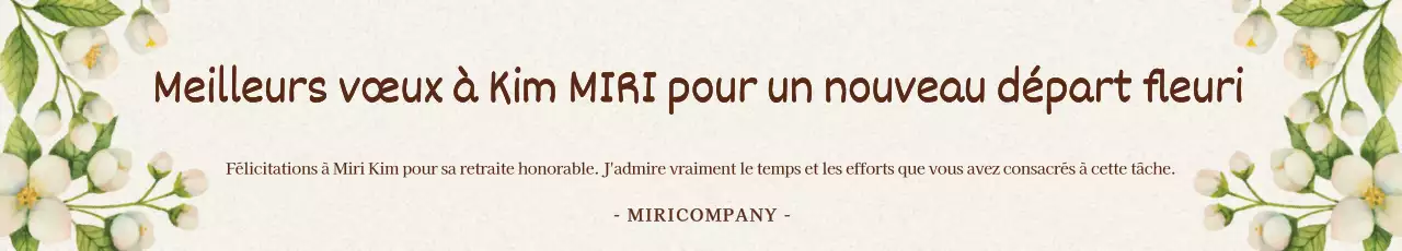 Nomination honorifique beige et élégante