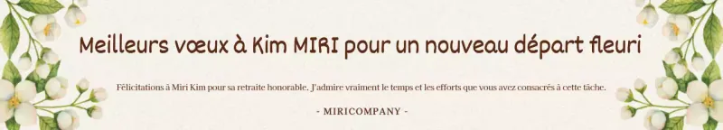 Nomination honorifique beige et élégante