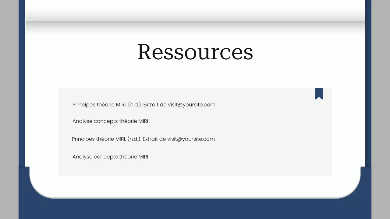 document de projet professionnel gris