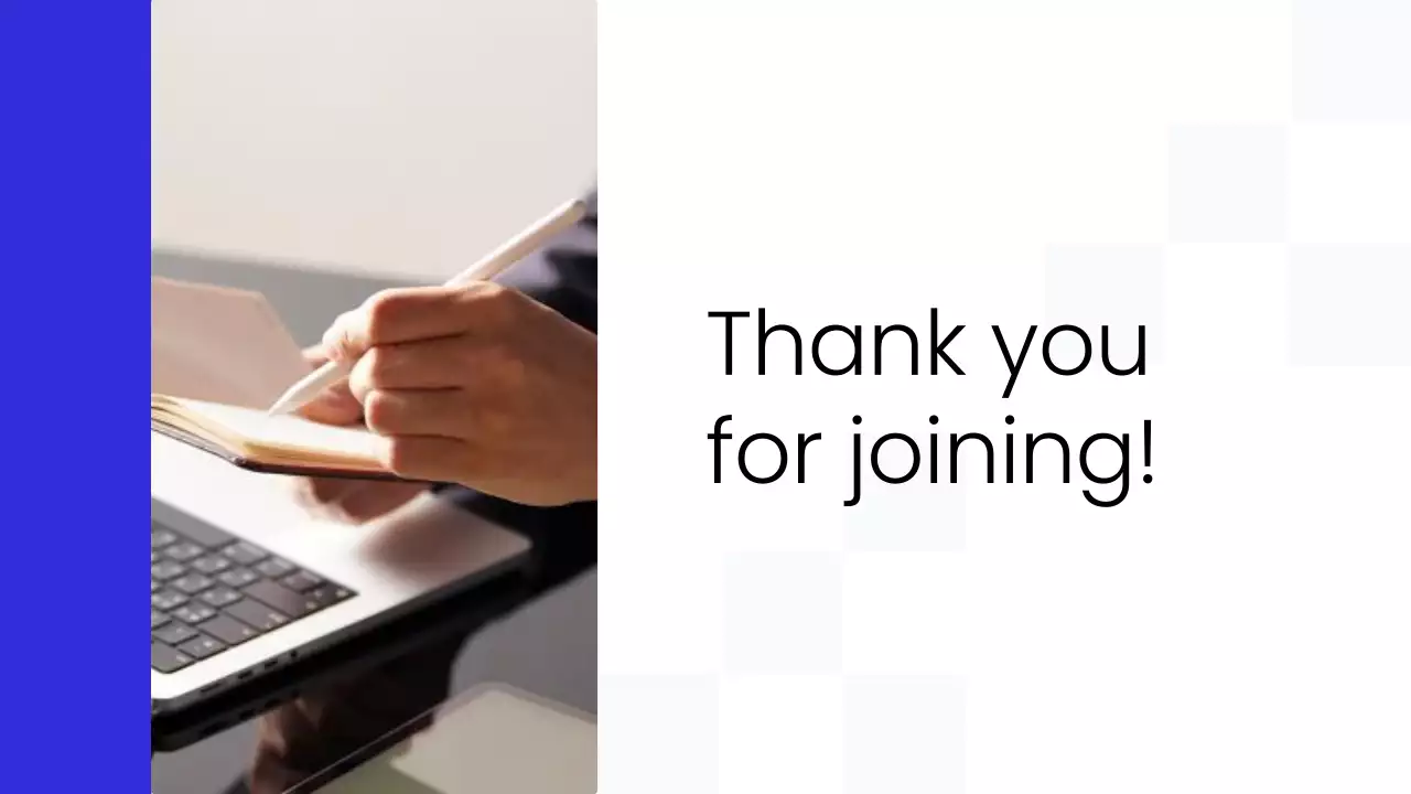 Blue Modern Employee Guide Presentation