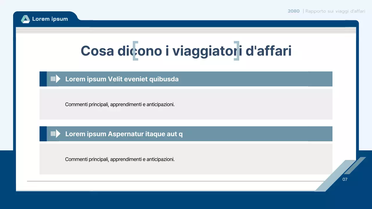 Contratto di viaggio pulito di colore azzurro