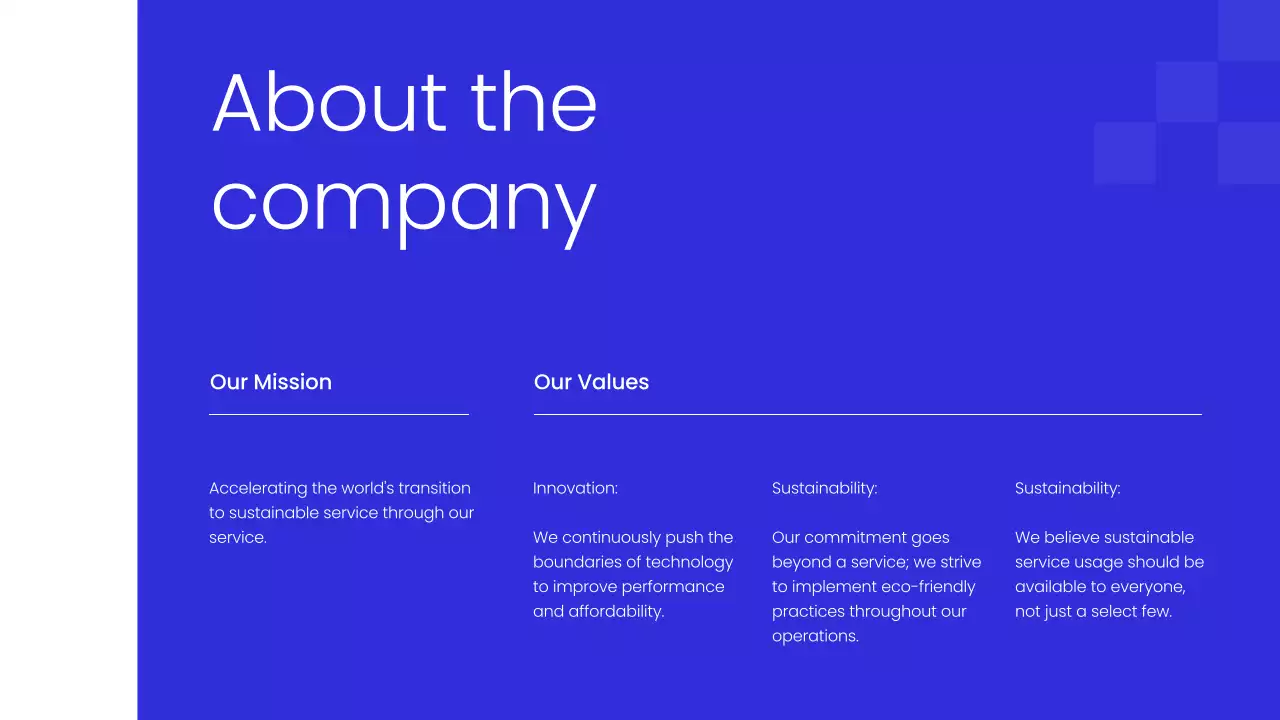 Blue Modern Employee Guide Presentation