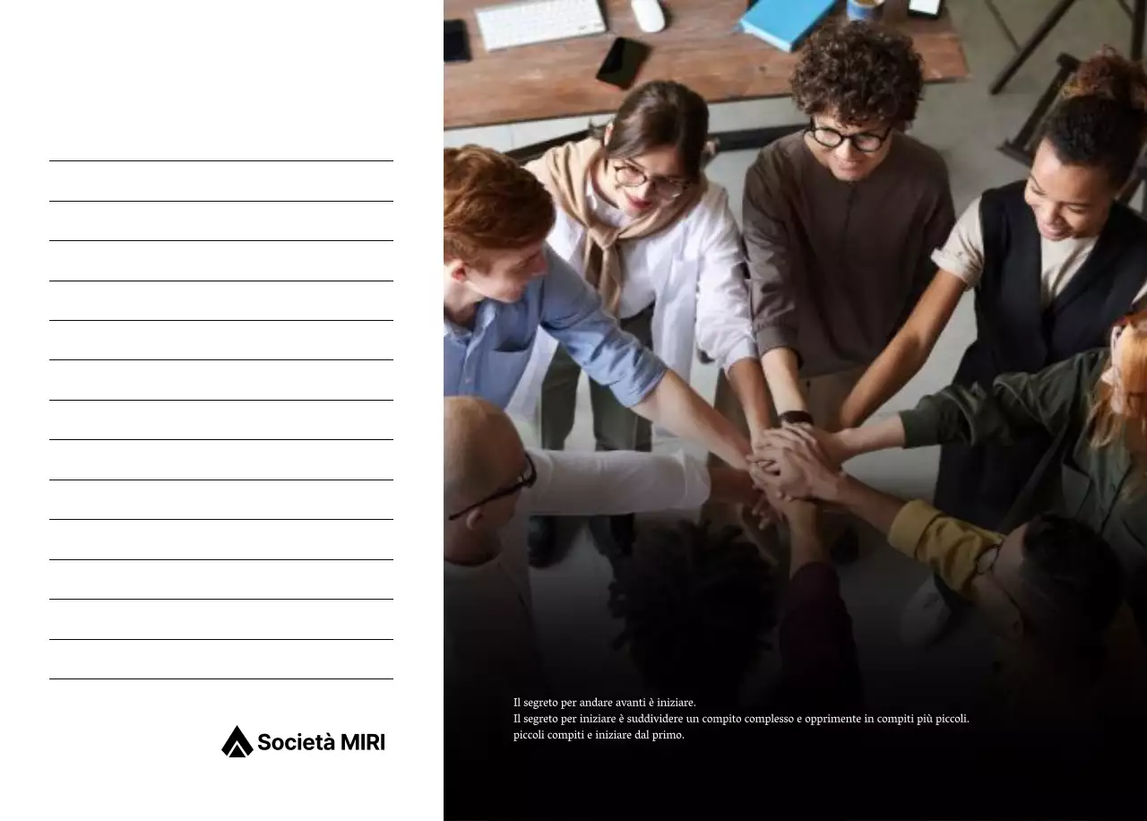 Un semplice calendario aziendale in grigio