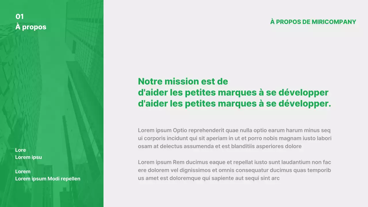 Promouvoir votre marque verte simple