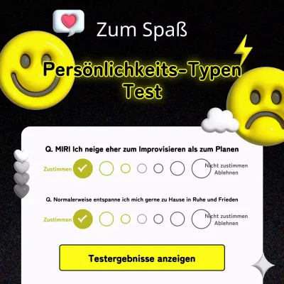 Ein Beitrag über den schwarz-gelben MBTI-Test