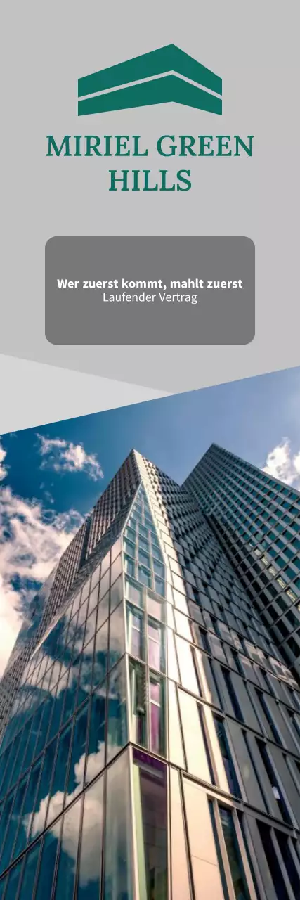 Wohnung zu verkaufen Banner in luxuriösen Bernstein Farbe