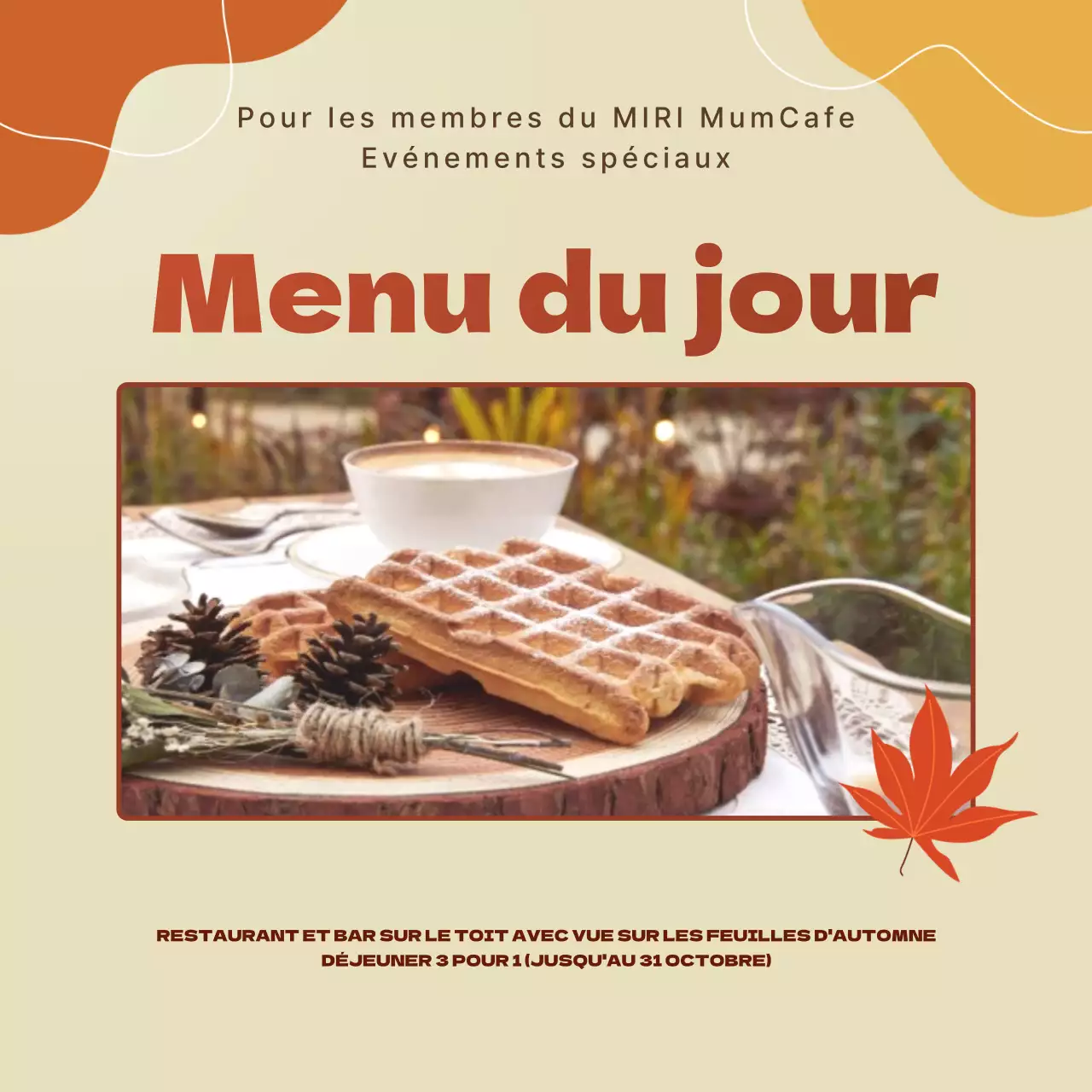 Promouvoir les publicités vintage orange