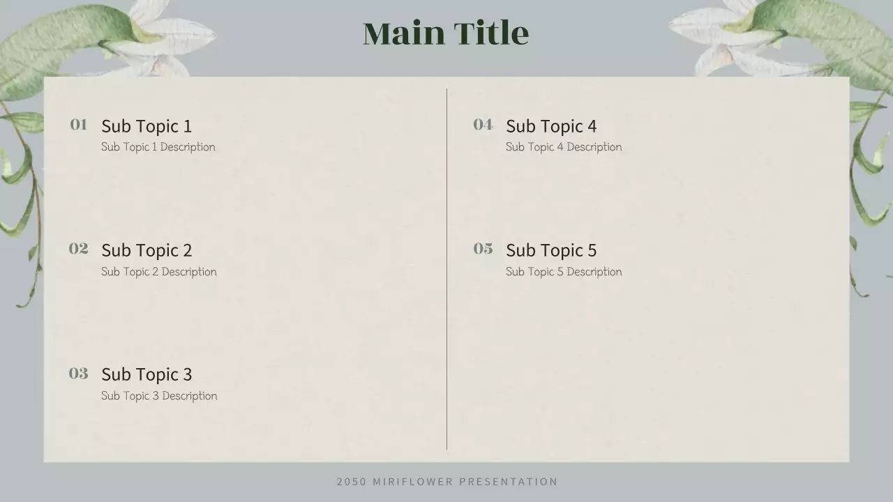 AI Presentation_Template105