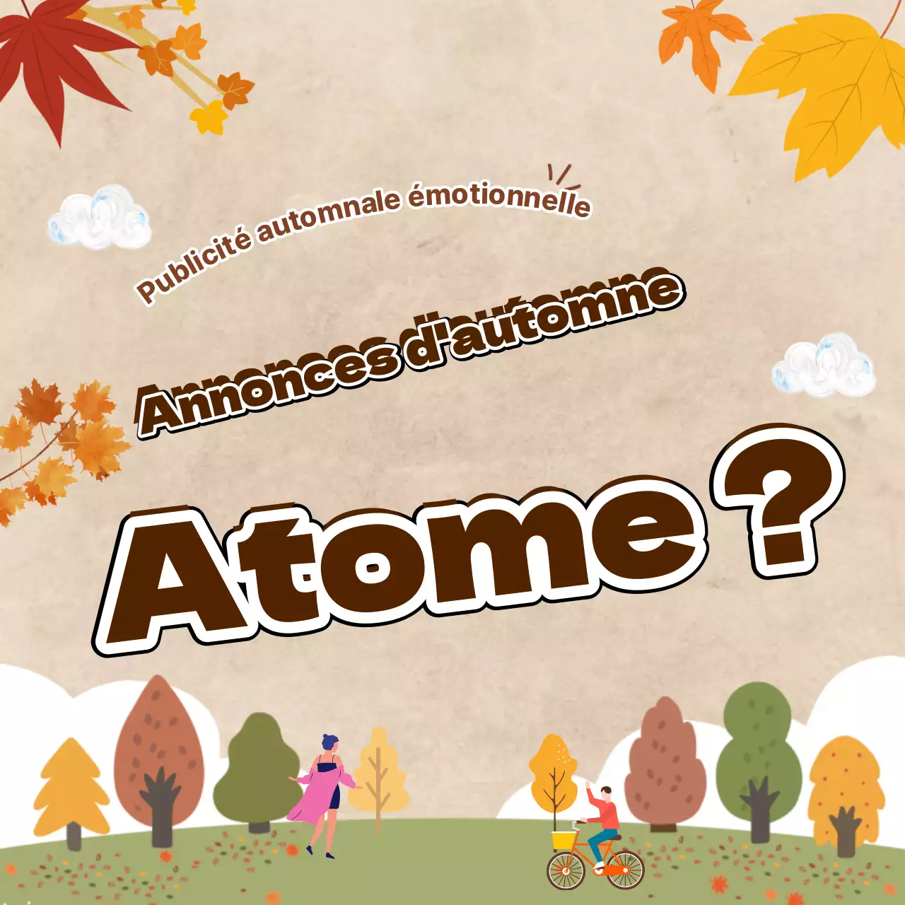 Beige Vintage Advertising Guide