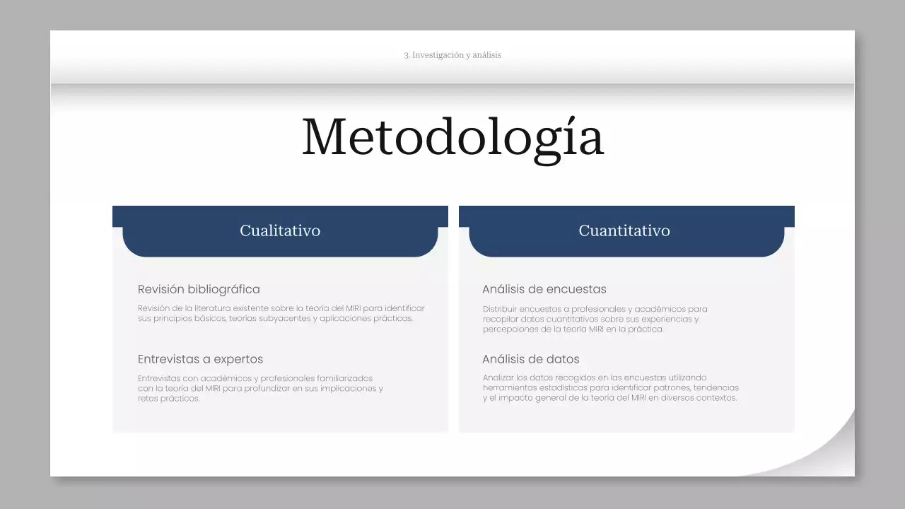 documento de proyecto profesional gris